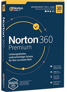 Norton 360 10D 1Y Subscription USA